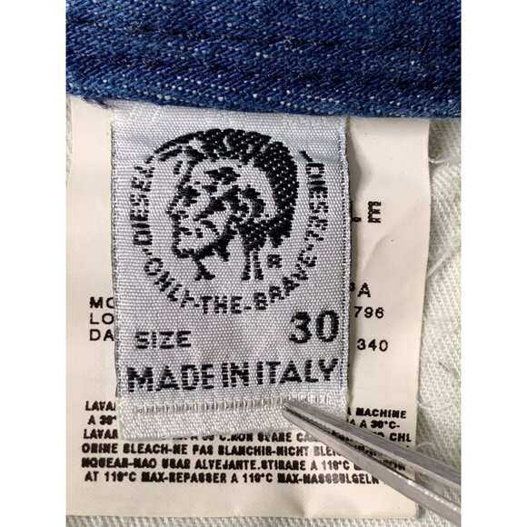 Mens VTG Diesel Italy X-Rotuck Flare Leg Jeans Size 30 x 30.5  Denim RN10210 - Picture 4 of 10